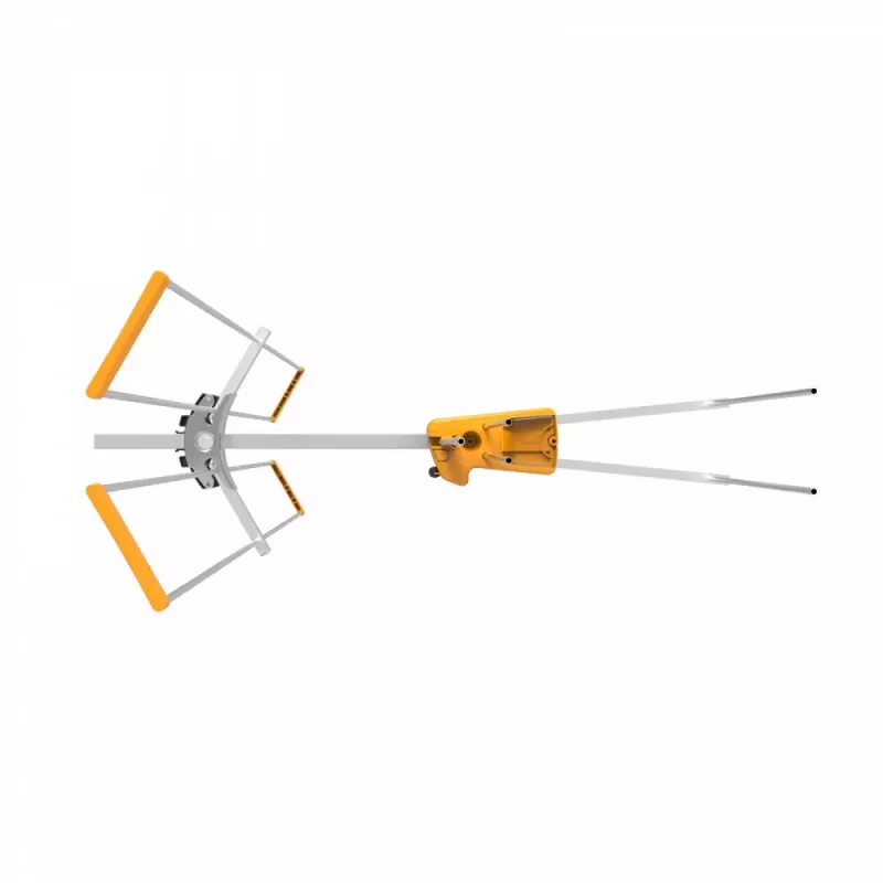 TELEVES Yagi V BIII Antena VHF, 5 elementów, 174-230 MHz, 7.5 dBi, złącze F, zewnętrzna, czarna