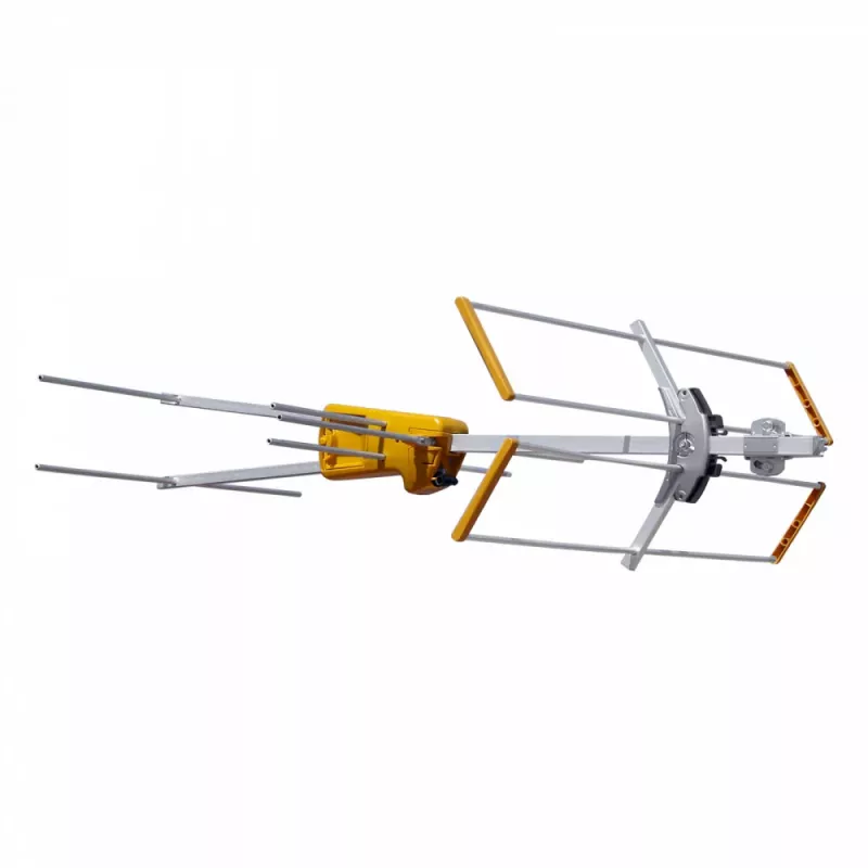 TELEVES Yagi V BIII Antena VHF, 5 elementów, 174-230 MHz, 7.5 dBi, złącze F, zewnętrzna, czarna