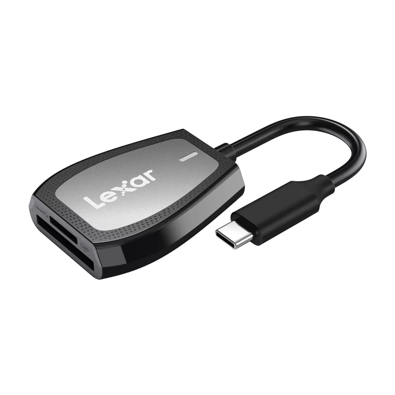 Czytnik kart pamięci Lexar Dual-Slot SD/microSD, USB-C
