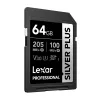 Lexar Professional SILVER PLUS SDXC 64GB Memory Card UHS-I U3 V30 A2