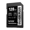 Lexar Professional SILVER PLUS SDXC 128GB Memory Card UHS-I U3 V30