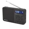 Aiwa RD-40DAB/BK Czarny Przenośne Radio DAB+ i FM z Bluetooth