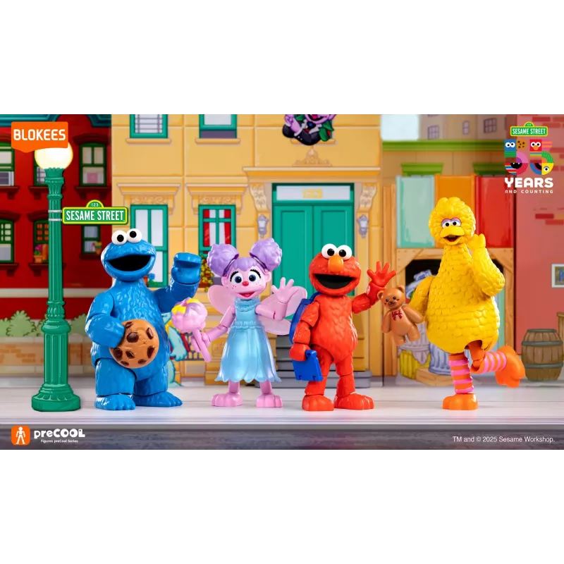 BLOKEES SESAME STREET FIGURES preCOOL S2 - ELMO Building Figure