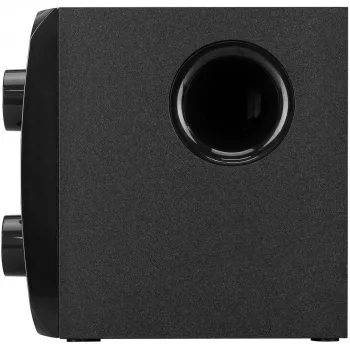 Rampage RMS-G8 25W Przenośny Głośnik Bluetooth z Podświetleniem RGB, TWS, Radio FM, Czarny