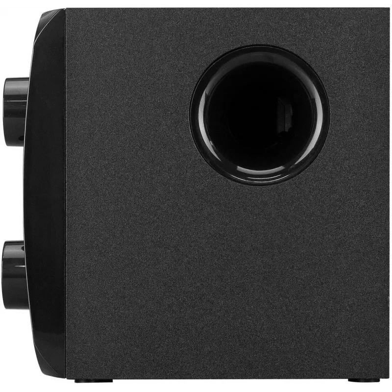 Rampage RMS-G8 25W Przenośny Głośnik Bluetooth z Podświetleniem RGB, TWS, Radio FM, Czarny