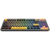 Klawiatura mechaniczna Rampage CYCLONE KNOB RGB 90%, przełączniki Outemu Blue, czarna
