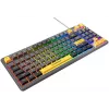 Klawiatura mechaniczna Rampage CYCLONE KNOB RGB 90%, przełączniki Outemu Blue, czarna