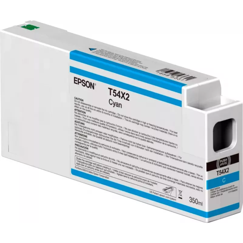 Epson T54X2 Oryginalny wkład z atramentem cyjan 350 ml