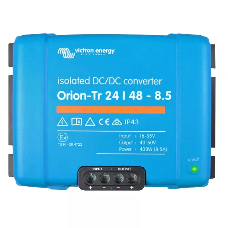 Orion-Tr 24/48-8.5A (400W) Isolated DC-DC Converter