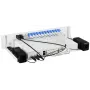 Rackmount.IT RM-SR-T16 Zestaw montażowy do szafy RACK dla SonicWall TZ300, TZ400, TZ500, TZ600, SOHO, NSA 2600, NSA 3600, NSA 4600, NSA 5600, NSA 6600 - 1U 19-calowy stalowy uchwyt montażowy z kablami krosowymi