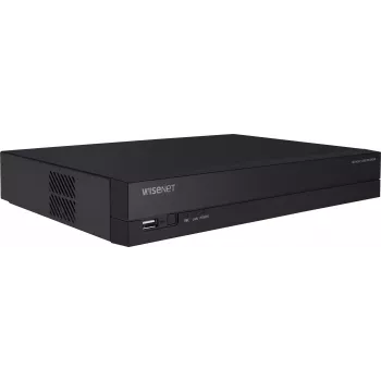 Hanwha Vision Network Video Recorder 8 IP Channels H.265 60Mbps bez HDD HDMI PoE Switch