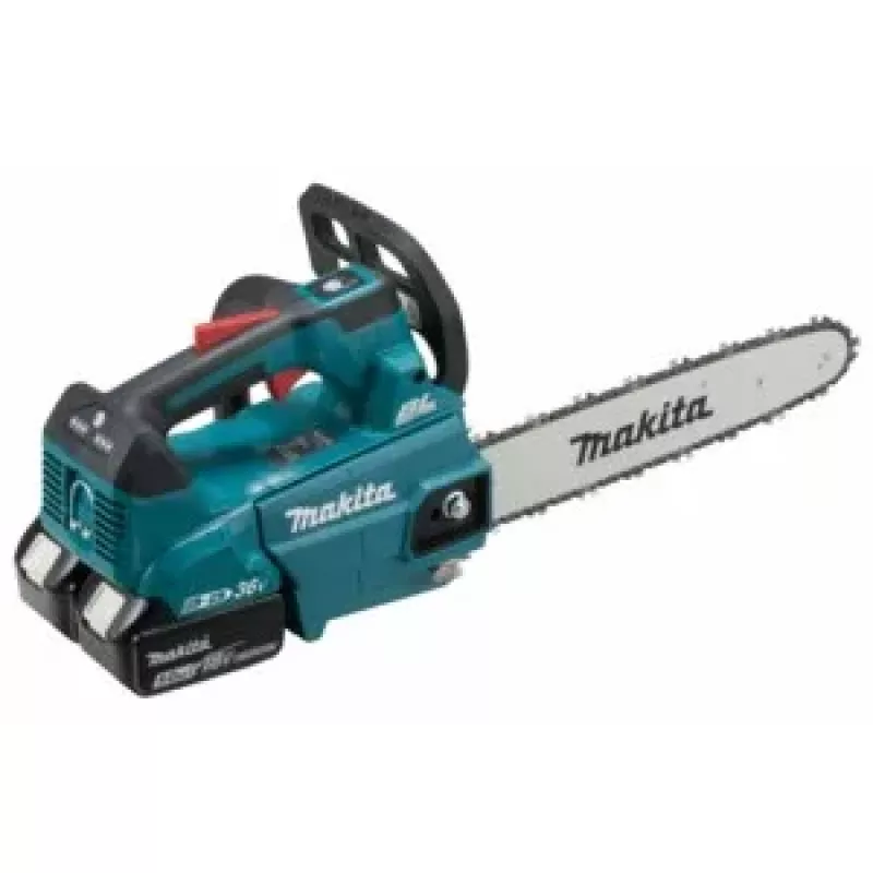 MAKITA DUC306PT2B Akumulatorowa Piła Łańcuchowa 36V (2x18V) 30cm Prowadnica 2x5.0Ah Akumulatory i Ładowarka Podwójna