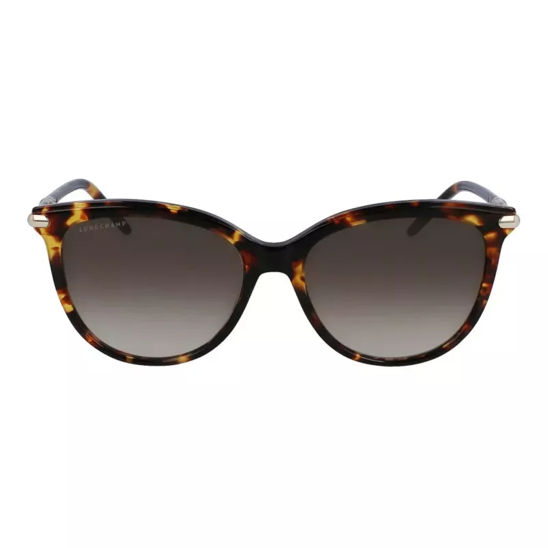 Okulary przeciwsłoneczne Longchamp LO727S-230 dla kobiet Havana Brązowy Gradient 54mm