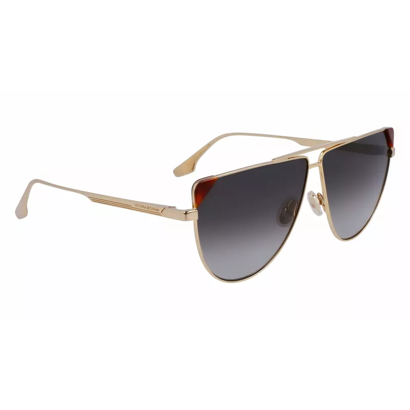 Okulary przeciwsłoneczne Victoria Beckham VB239S6309222 dla kobiet, Havana Brown Gradient, 63 mm