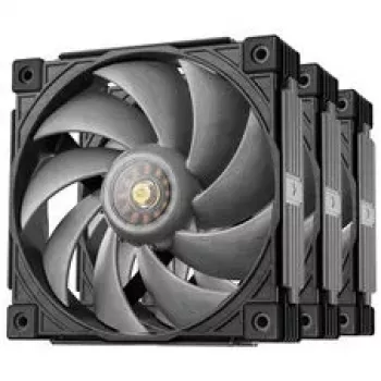 SUDOKOO Mach120 PWM Fan 3-Pack, 120mm, Czarny