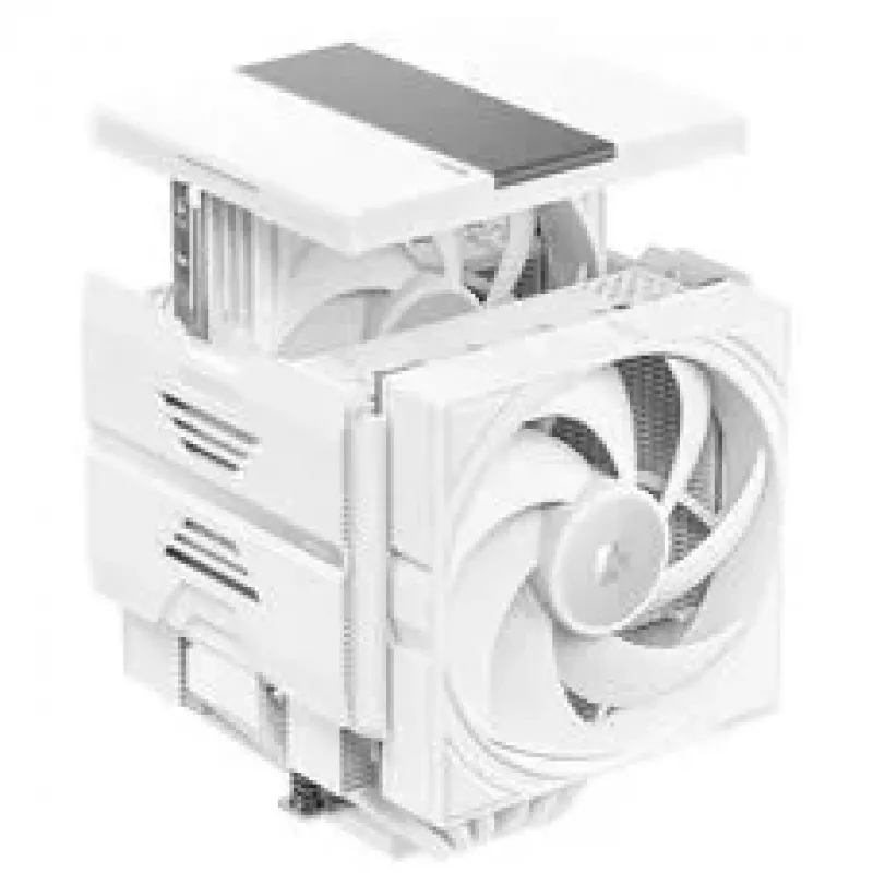 SUDOKOO SK620 Chłodzenie CPU, Podwójna Wieża - 2x 120mm, Biały