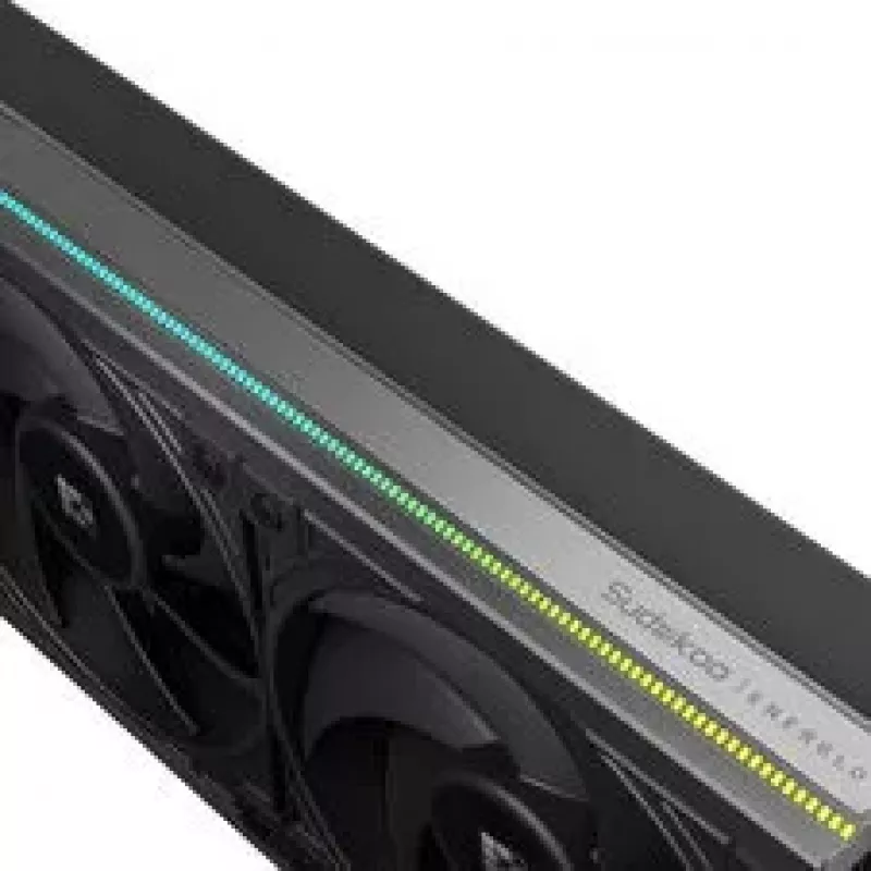 Sudokoo Energlo 360 AiO Chłodzenie Cieczą CPU, Wyświetlacz LCD, ARGB - 360mm, Czarny