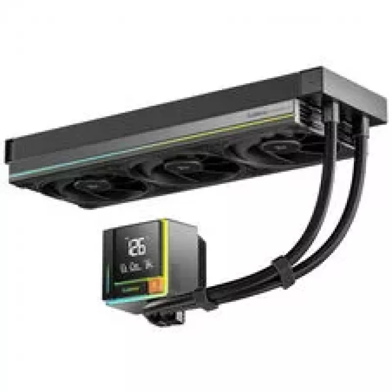 Sudokoo Energlo 360 AiO Chłodzenie Cieczą CPU, Wyświetlacz LCD, ARGB - 360mm, Czarny