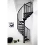 Schody kręcone STAIRS RONDO Antracyt 12 stopni 269-300 cm