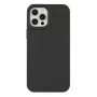 Eco Apple iPhone 12 Pro Max Silikonowa Obudowa Etui na Telefon Czarny