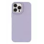 Eco Apple iPhone 14 Pro Silikonowa Degradowalna Obudowa Fioletowa