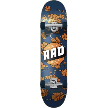 RAD Dude Cherry Blossom Complete 7.5 Navy Skateboard