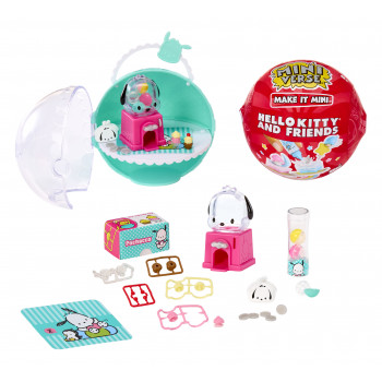 MGA's Miniverse - Make It Mini SANRIO Hello Kitty Series 4 Kapsułka Niespodzianka Zestaw DIY do Rękodzieła