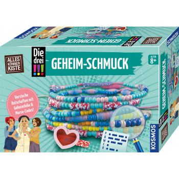KOSMOS Die drei !!! Geheim-Schmuck zestaw z koralików