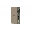 QNAP QBoat-300 Ultra-Kompaktowy Serwer NAS Bez Wentylatora z Dwoma Slotami M.2 NVMe/SATA, Intel Celeron J3455 Quad-Core, 4GB RAM, Podwójny Gigabit Ethernet, HDMI, 2x USB 3.0