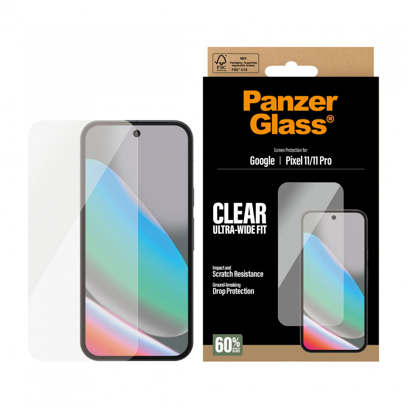 PanzerGlass Ultra-Wide Fit Szkło ochronne do Google Pixel 11 / 11 Pro