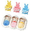 Sylvanian Families Zestaw startowy dla trojaczków - Zabawka akcesoria do opieki nad dzieckiem