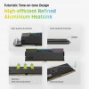 KLEVV CRAS V RGB 32GB (2x16GB) DDR5 6000MHz CL30 Zestaw pamięci