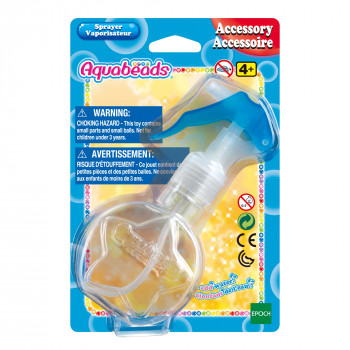 EPOCH Aquabeads Butelka z rozpylaczem - Kreatywny aplikator wody do tworzenia koralików, trwały plastik, 4+ lata
