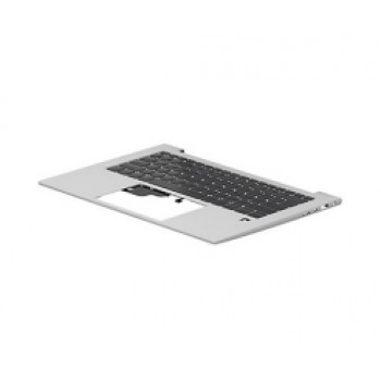 HP Pavilion 15-CS UK Srebrna Podświetlana Klawiatura Podpórka pod Nadgarstki Górna Pokrywa Zestaw (N45442-031)