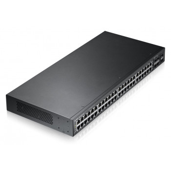 ZyXEL GS1920-48 48-portowy Gigabit Smart Managed Switch z 4 portami SFP Uplink i PoE+ (375W)