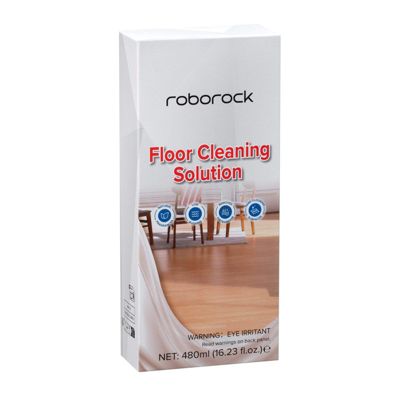 Roborock Płyn do czyszczenia podłóg do odkurzaczy robotycznych, 2 x 480 ml, skoncentrowany, bez smug, biodegradowalny
