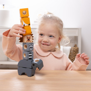 Melissa & Doug Blockables Woodland Friends Zestaw