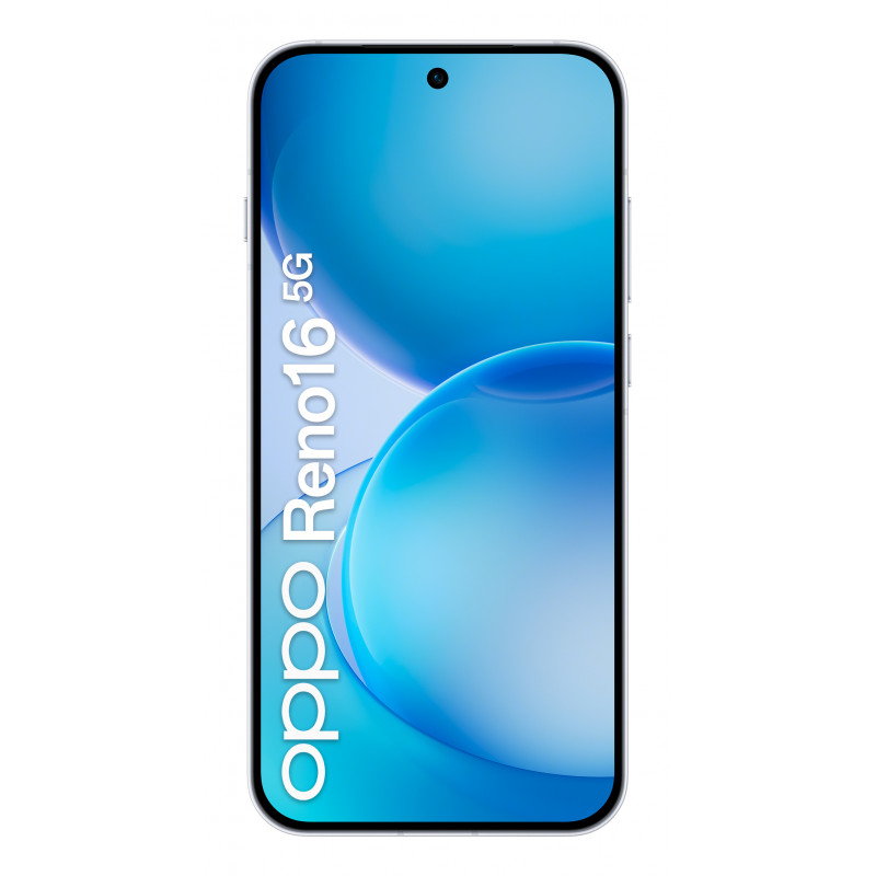 OPPO Reno16 5G 8GB RAM 512GB Pamięci 6,7-calowy AMOLED 120Hz Wyświetlacz 50MP OIS Potrójny aparat 80W Szybkie ładowanie Biały