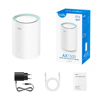 Cudy AX1500 Gigabit Mesh Wi-Fi 6 System – 1 szt.