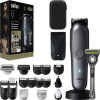Braun AIO 9540 All-in-One Style Kit, mokry i suchy golarka i trymer elektryczny, 60 min pracy, 7 akcesoriów, czarny