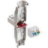 Techly 105872 Cat.6a STP RJ45 Modułowy złącznik, 10G, Stop cynku, AWG 22-26