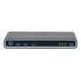Biamp Devio SCR-20TX Czarny koncentrator konferencyjny z 4K HDMI, PoE+ i wzmacniaczem 2x15W