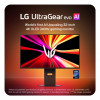 LG UltraGear Evo AI 32GX870B-B 31,5 cala Tandem OLED Monitor Gamingowy, 4K 240Hz / FHD 480Hz, HDR500, USB-C 90W