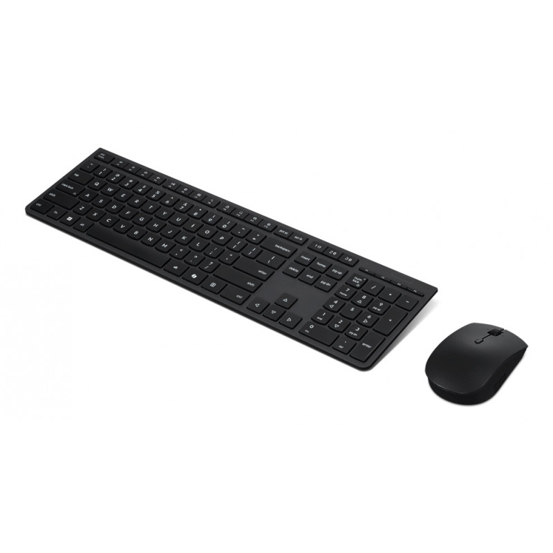 Lenovo Professional Wireless Keyboard and Mouse Combo - układ duński, 1600 DPI, 2,4 GHz, czarny