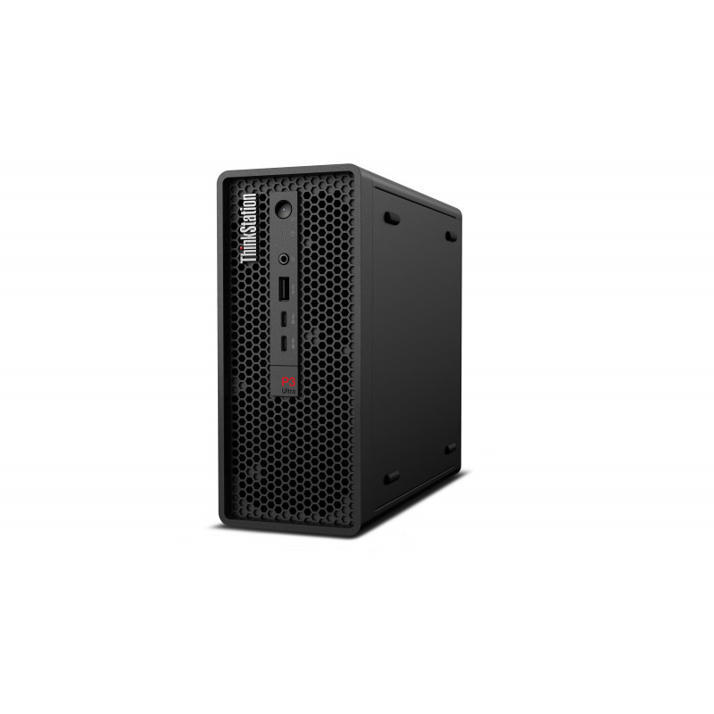 Lenovo ThinkStation P3 Ultra Gen 2 30J5 SFF Workstation - Intel Core Ultra 9 285 vPro, 64GB DDR5, 512GB NVMe SSD, NVIDIA RTX PRO 2000 12GB, Windows 11 Pro, Czarny