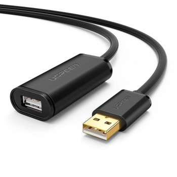 UGREEN US121 Aktywny przedłużacz USB 2.0 5m Czarny