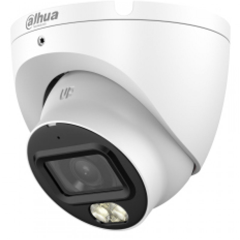 DAHUA HAC-HDW1500TLM-IL-A-0280B-S3-DIP 5MP 4-in-1 HDCVI kamera kopułkowa typu eyeball z inteligentnym podwójnym światłem i wbudowanym mikrofonem