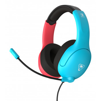Turtle Beach Airlite Fit Przewodowy Zestaw Słuchawkowy Gamingowy - Neon Blue & Red TBS-8002-25