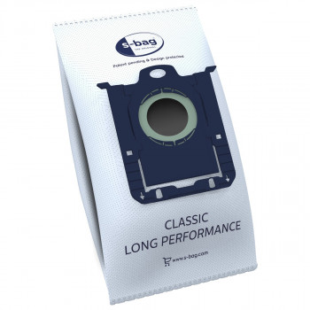 AEG GR201SM s-bag Classic Long Performance worki do odkurzacza, 8 szt., niebiesko-białe, do serii VX4 900 168 824