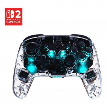Turtle Beach Afterglow Transparent Bezprzewodowy kontroler do gier RGB dla Nintendo Switch 2